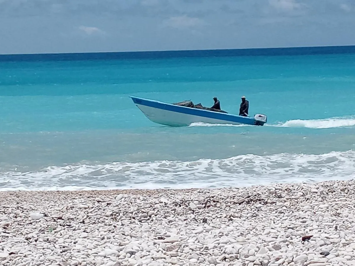 Beachfront Apartment, Quiet 4 Beds, 1 Bath, Ac, Wi-Fi, Hot Water, In Paraiso Near Los Patos
