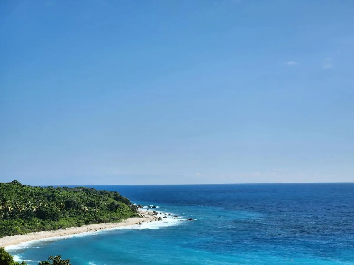 Beachfront Apartment, Quiet 4 Beds, 1 Bath, Ac, Wi-Fi, Hot Water, In Paraiso Near Los Patos Apartment Paraiso (Barahona)